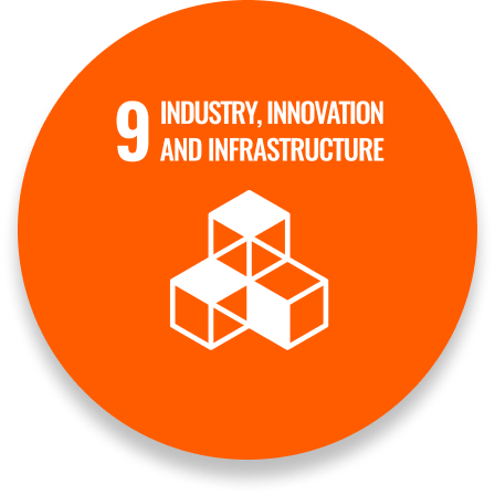 industry, innovation and infrastructure icon